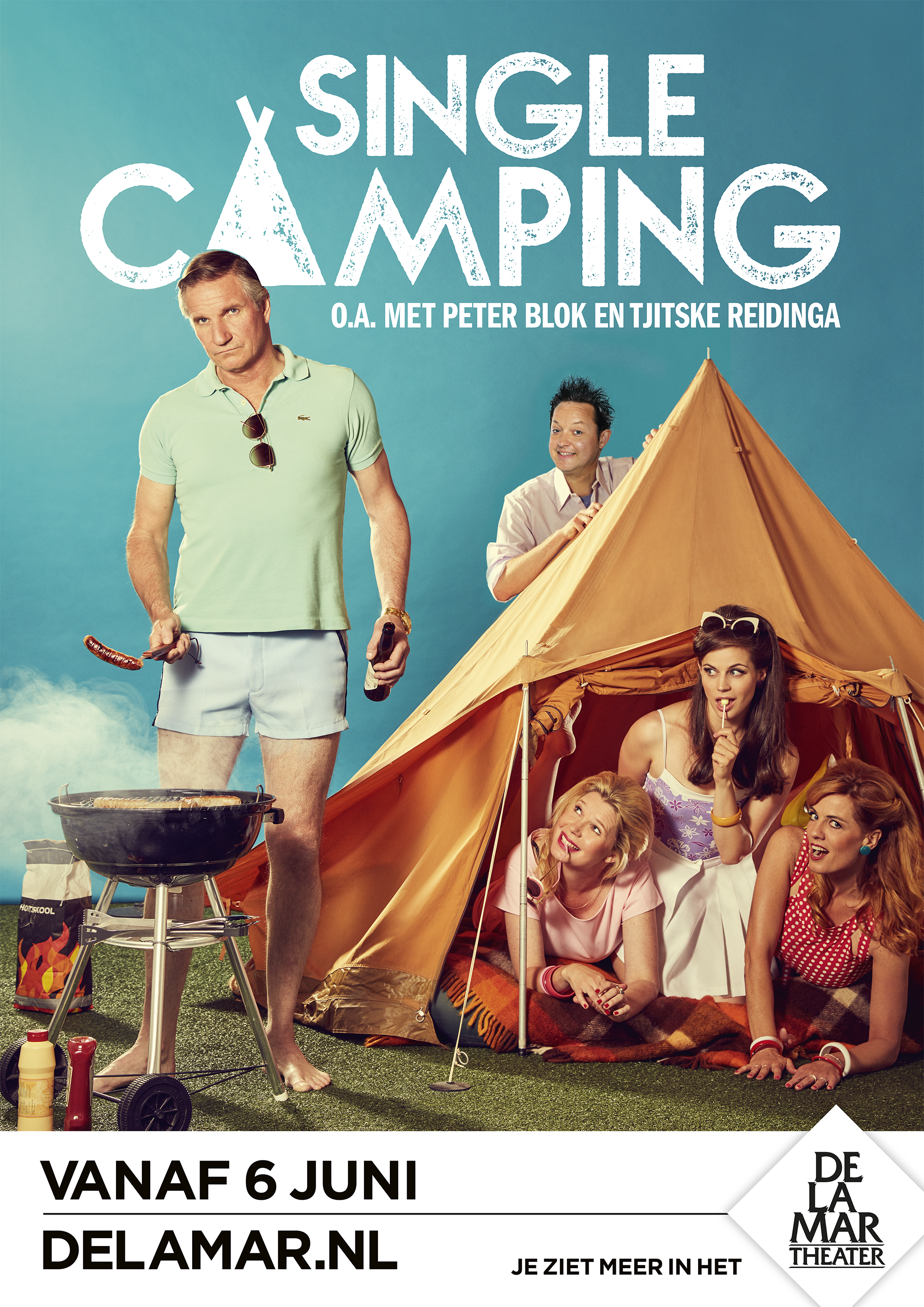 AFFICHE Single Camping