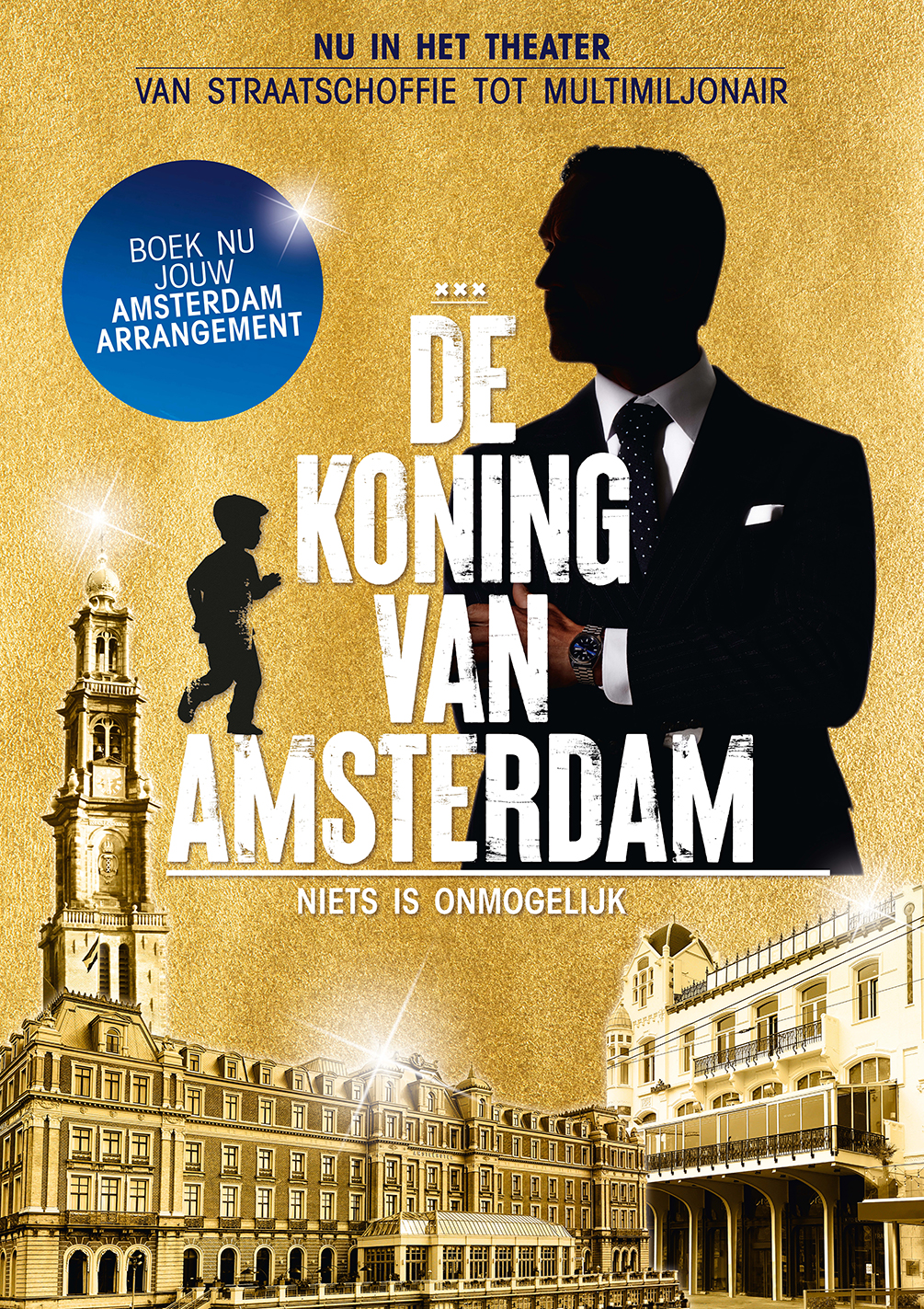De Koning van Amsterdam Affiche